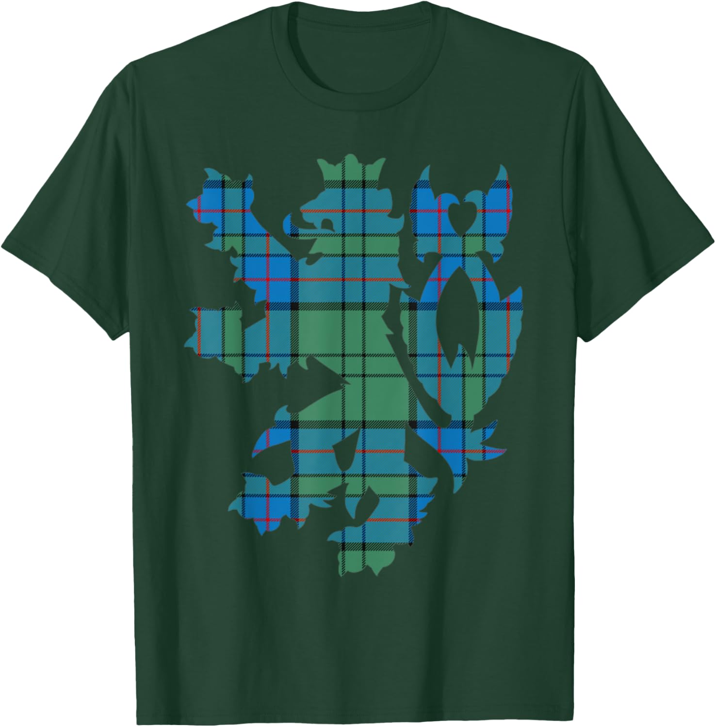 Clan Lockhart Tartan Scottish Family Name Scotland Pride T-Shirt - T-Shirt | Forest