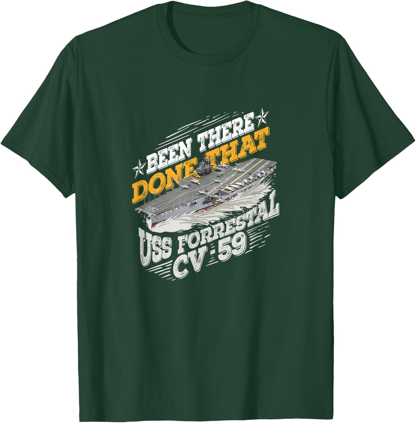 USS Forrestal Gift A US Military Veteran T-Shirt - T-Shirt | Forest