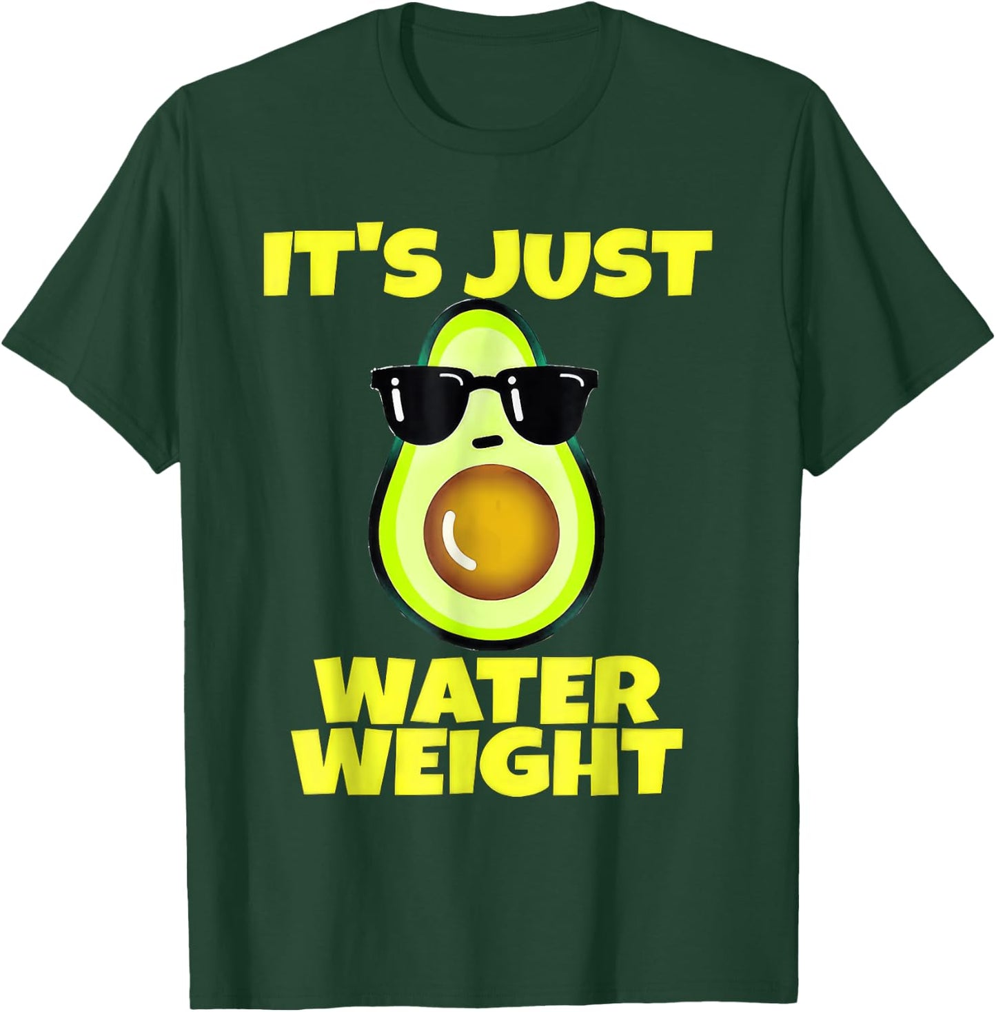 Nikocado Avocado Its Just Water Weight Diet Avocado T-Shirt - T-Shirt | Forest