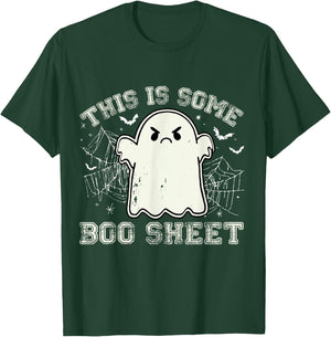This Is Some Boo Sheet Ghost Retro Halloween Women T-Shirt - T-Shirt | Forest