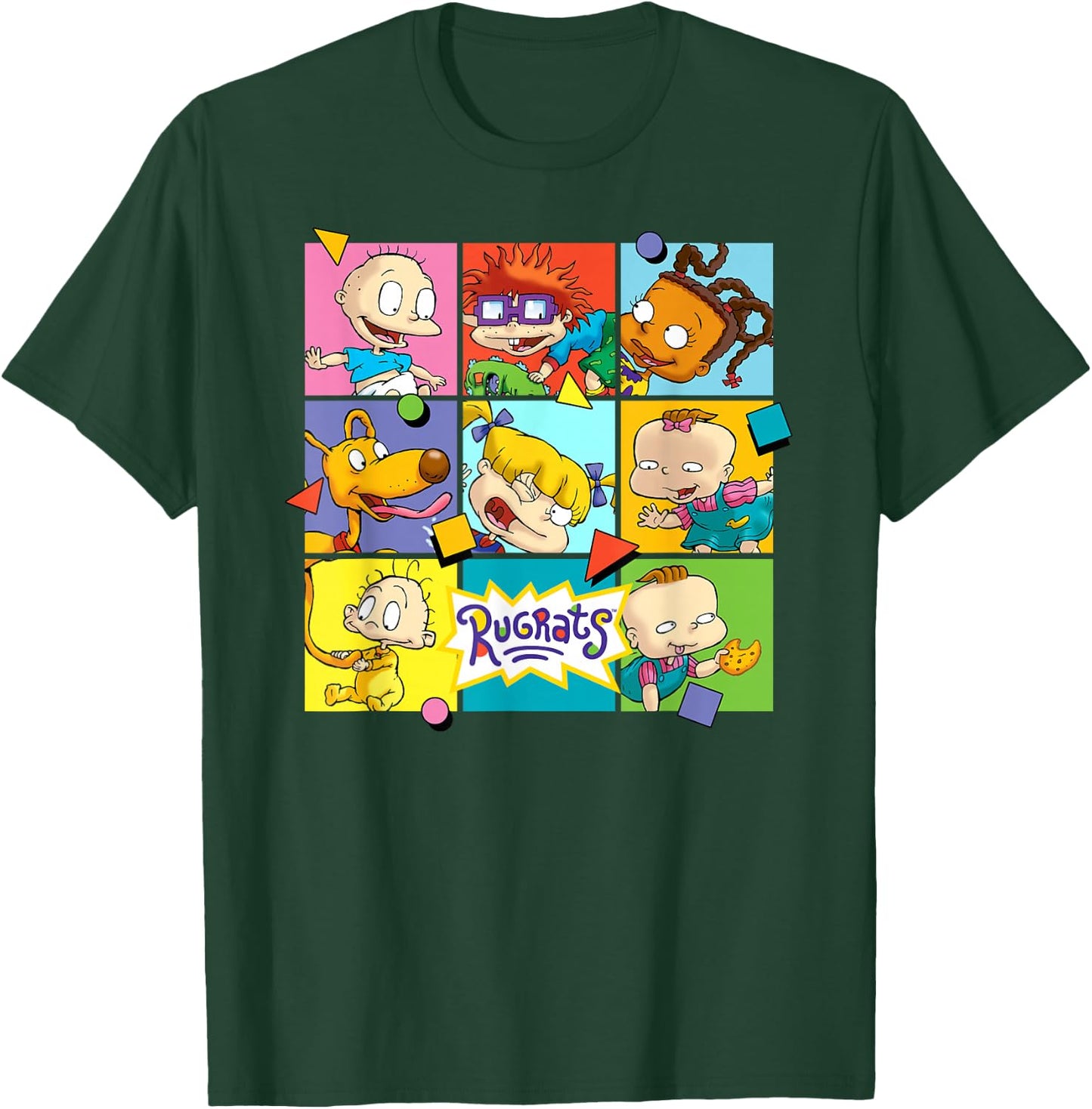 Rugrats - Character Squares T-Shirt - T-Shirt | Forest
