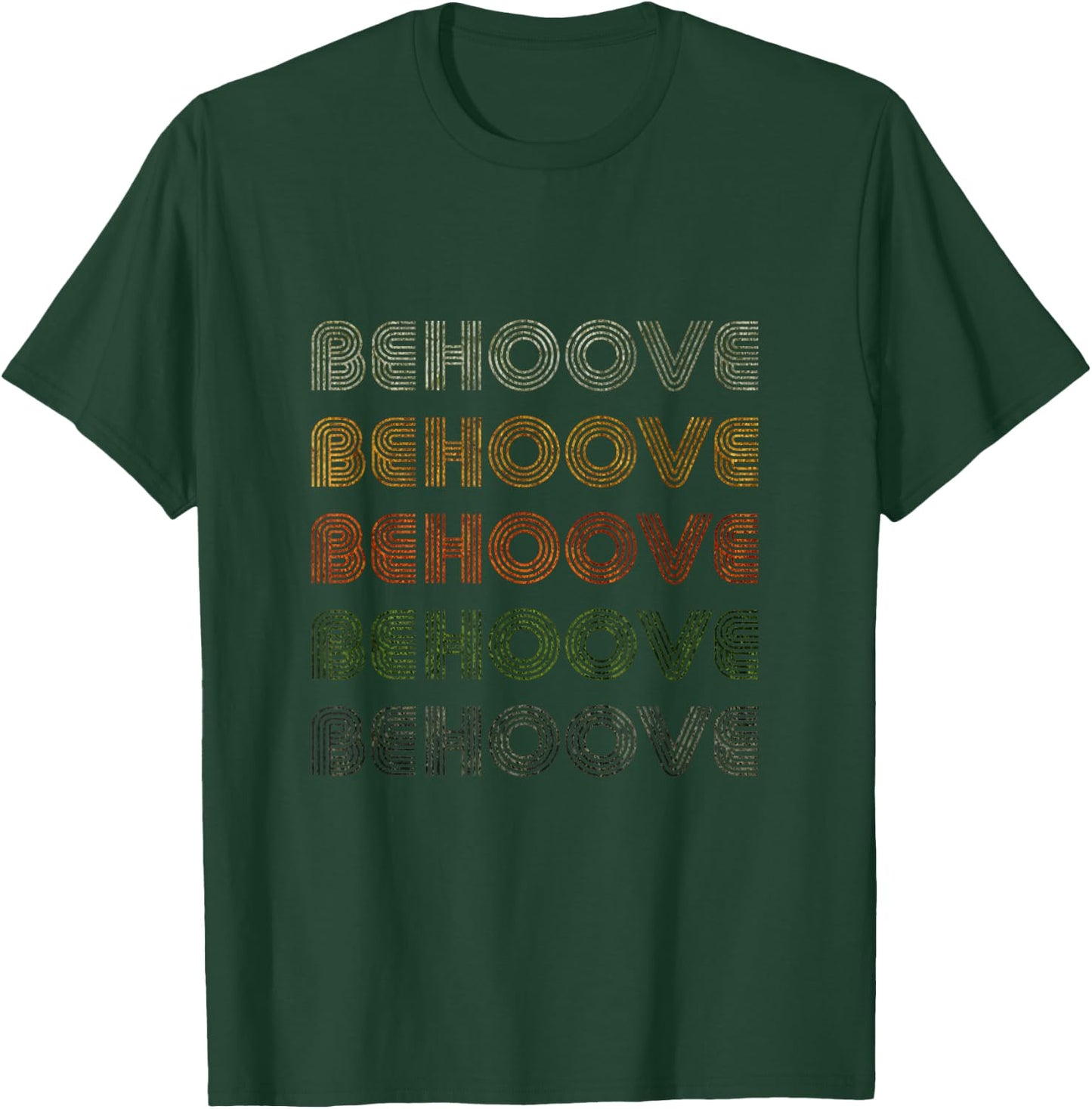 Love Heart Behoove Grunge Vintage Style Black Behoove T-Shirt - T-Shirt | Forest