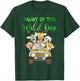 Daddy Of The Wild One Birthday 1st Safari Jungle Family T-Shirt - T-Shirt | Forest
