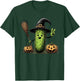 Funny Pickle Witch Pumpkin Halloween Kids T-Shirt - T-Shirt | Forest
