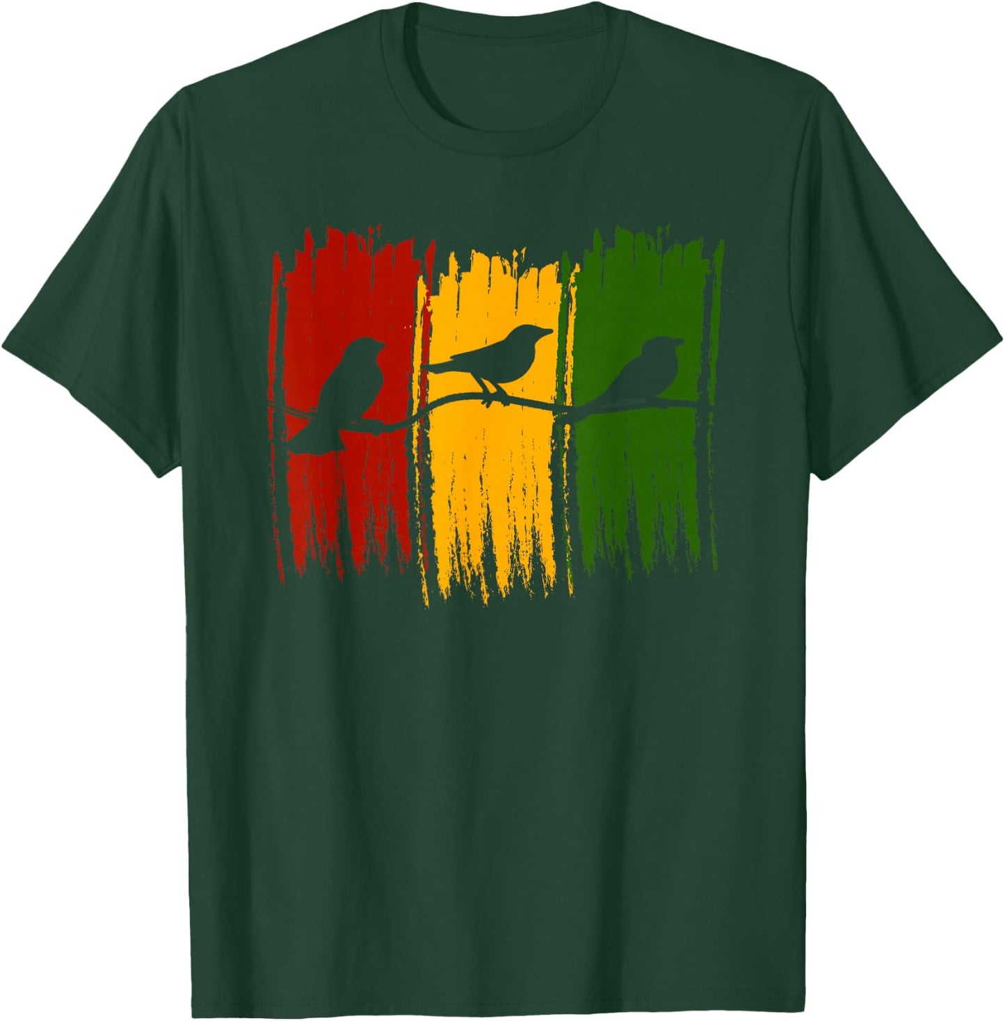 Good Rastafari Music Vibes Only Rasta Jamaica Reggae T-Shirt - T-Shirt | Forest