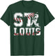 St. Louis Retro Baseball Lover Met At Game Day Men Boys Kids T-Shirt - T-Shirt | Forest