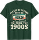 Please Be Patient With Me I'm From The 1900s Retro Cassette T-Shirt - T-Shirt | Forest