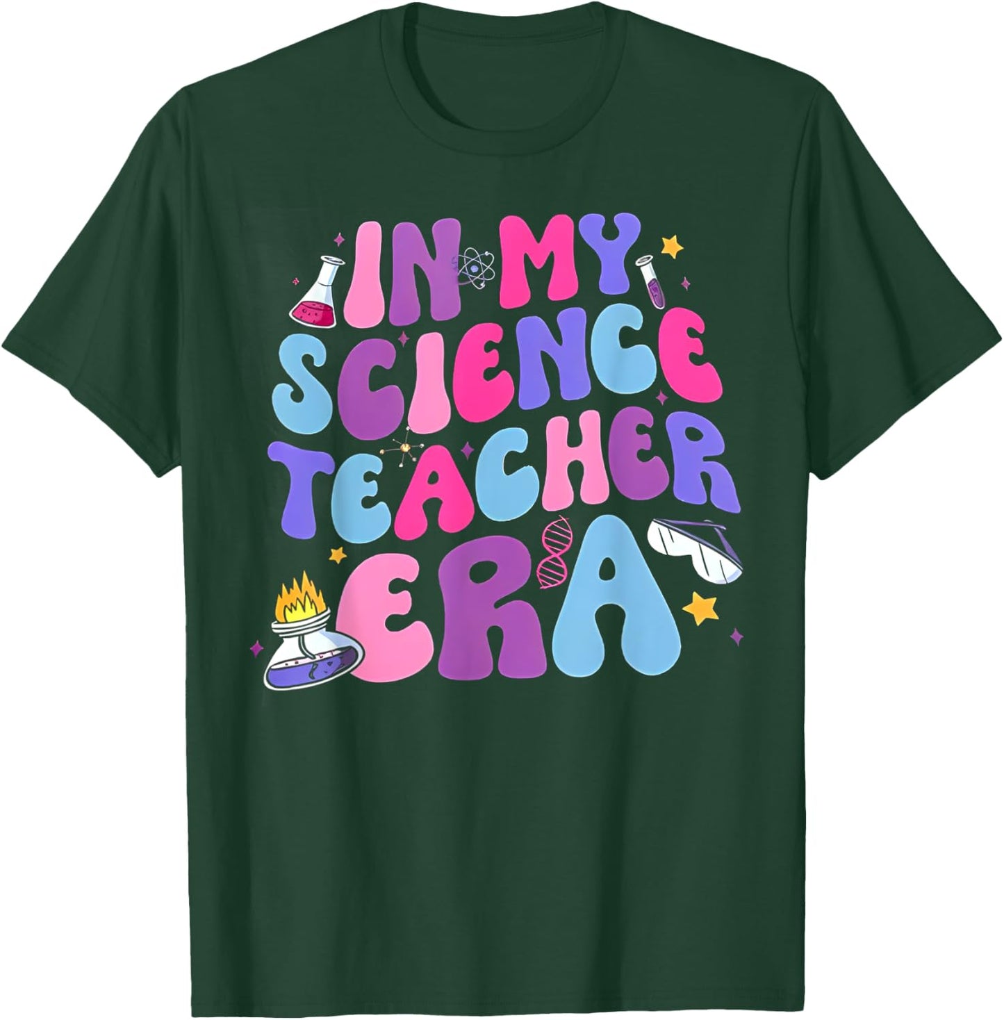 In My Science Teacher Era Teacher Women T-Shirt - T-Shirt | Forest