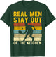 Real Men Stay Out of The Kitchen Pickleball Player Funny T-Shirt - T-Shirt | Forest