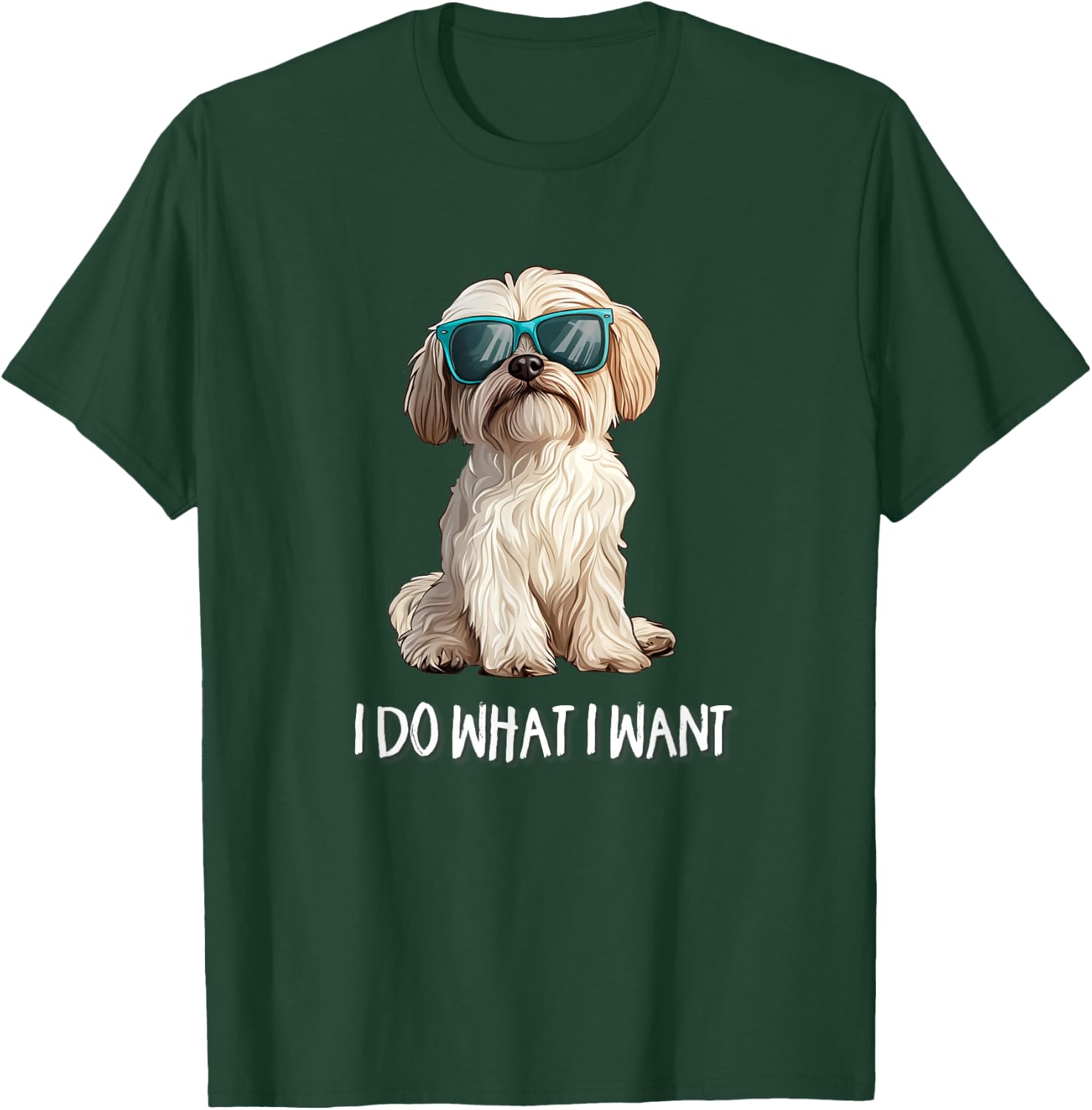 Funny Art Do What I Want Havanese Lover T-Shirt - T-Shirt | Forest