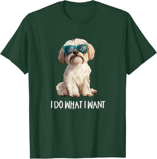 Funny Art Do What I Want Havanese Lover T-Shirt - T-Shirt | Forest