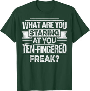 Thumb Amputation Quote for a Finger Amputation survivor T-Shirt - T-Shirt | Forest
