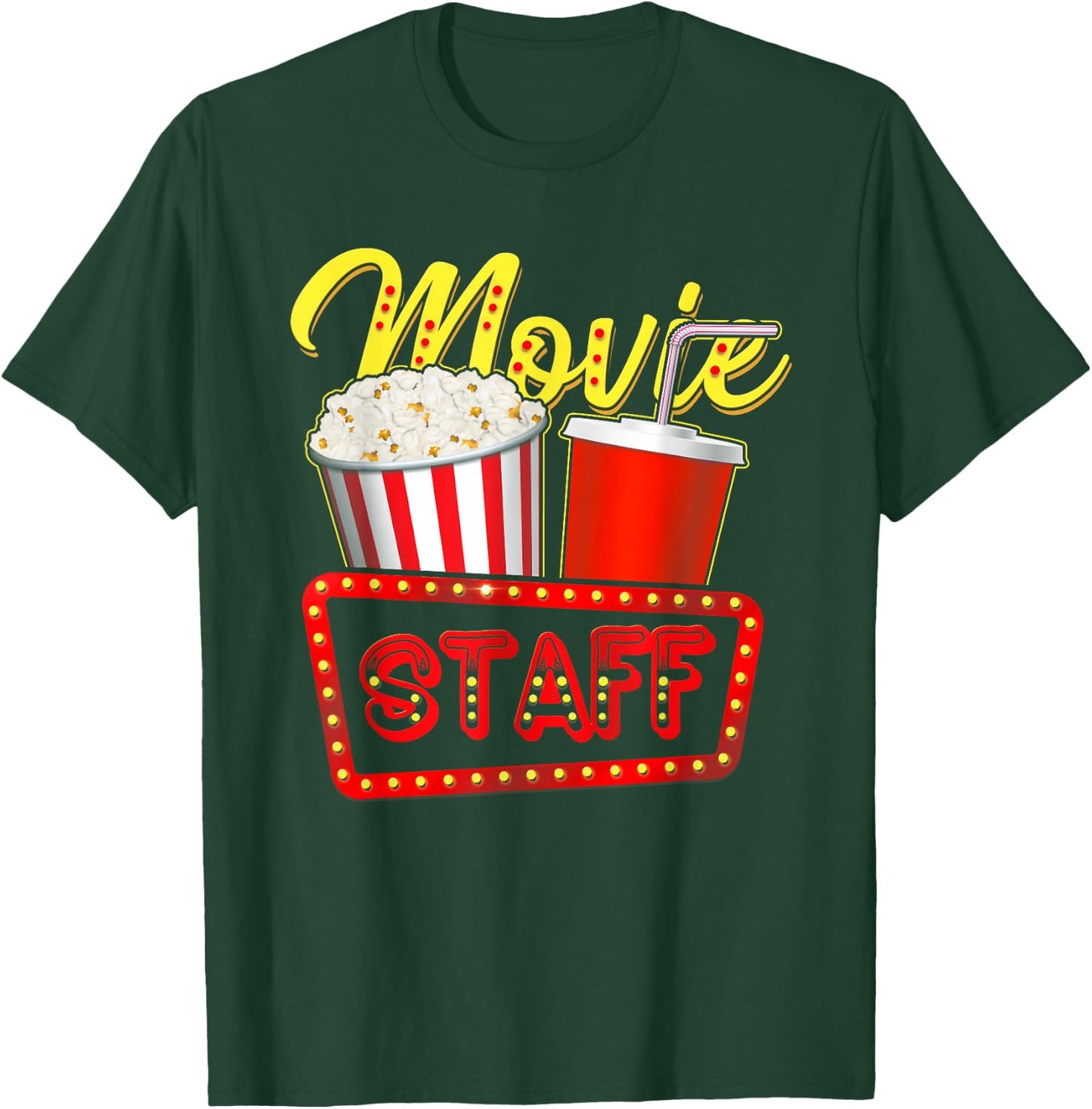 Movie Staff Party Night Behind The Scenes Awesomeness T-Shirt - T-Shirt | Forest