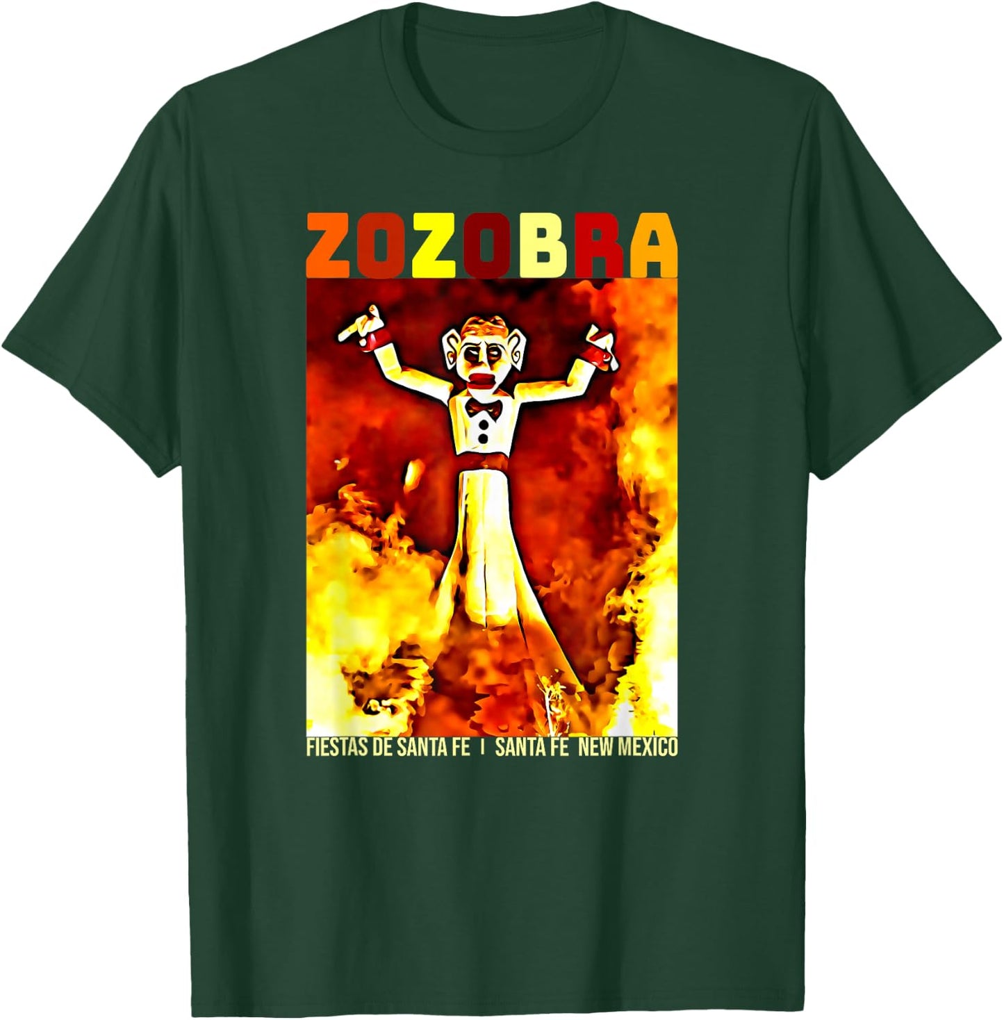 Zozobra Fiestas De Sante Fe New Mexico Old Man Gloom T-Shirt - T-Shirt | Forest