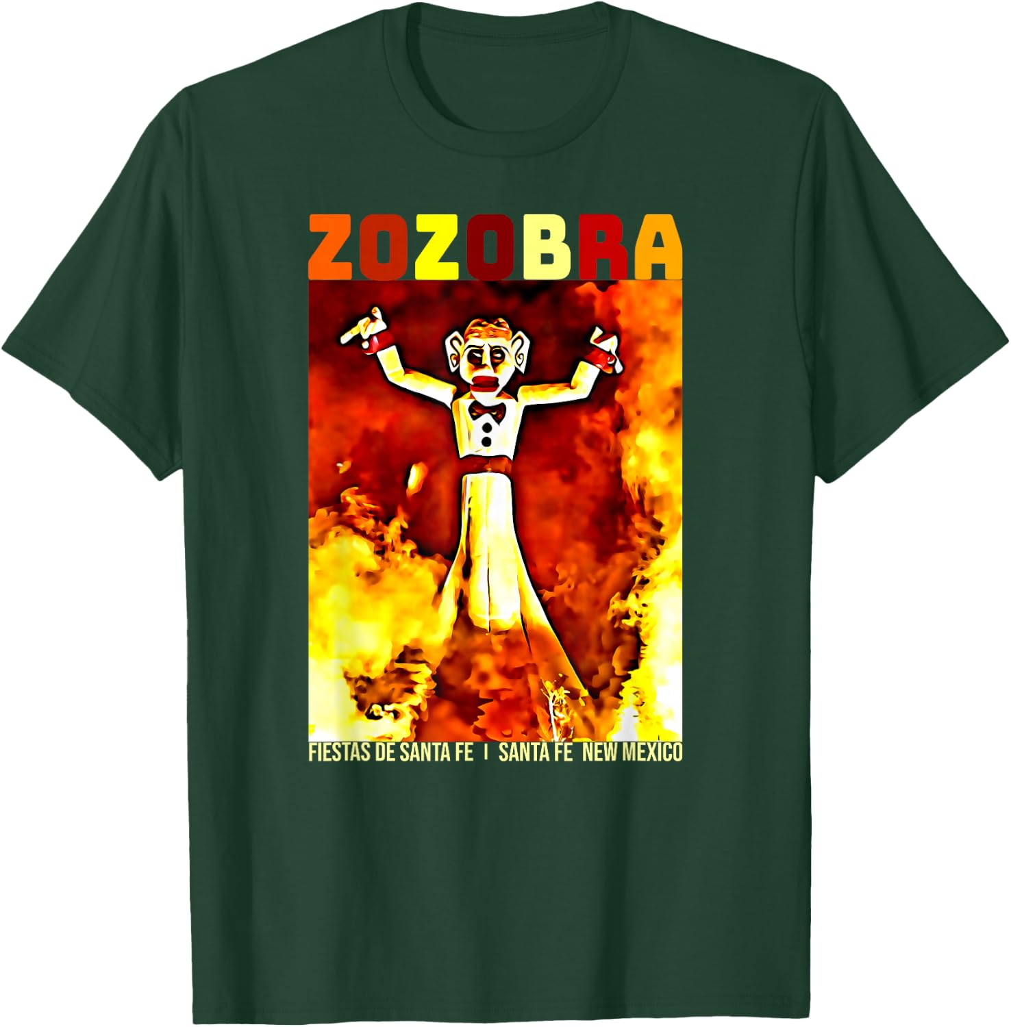 Zozobra Fiestas De Sante Fe New Mexico Old Man Gloom T-Shirt - T-Shirt | Forest