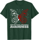 Adenoid Cystic Carcinoma Awareness Butterfly T-Shirt - T-Shirt | Forest