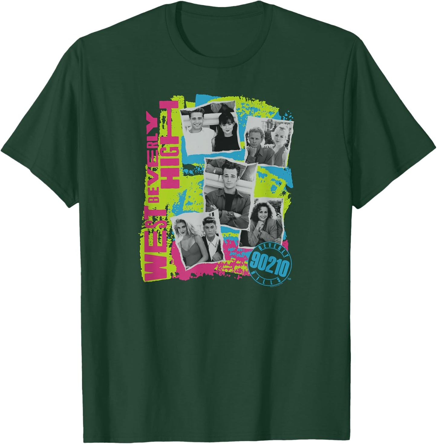 Beverly Hills 90210 - West Beverly High T-Shirt - T-Shirt | Forest