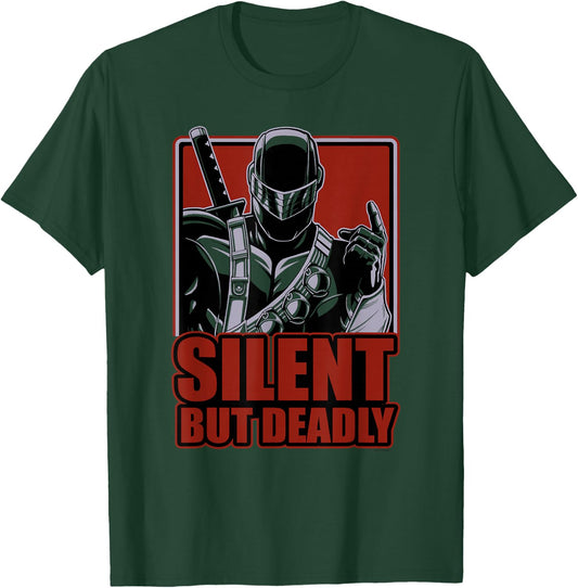 G.I. Joe A Real American Hero Silent But Deadly Snake Eyes T-Shirt - T-Shirt | Forest