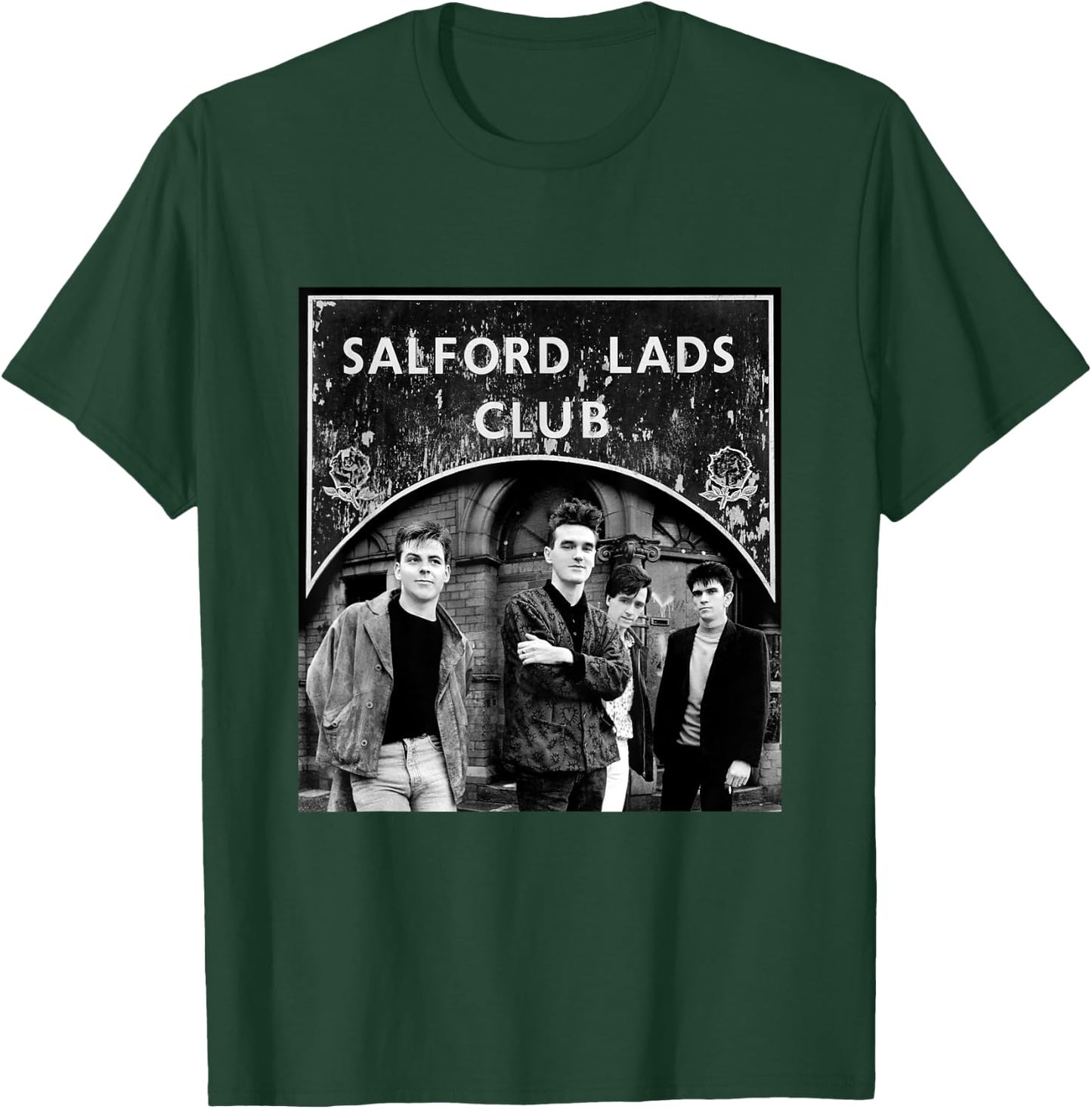 The Smiths At The Salford Lads Club Main Collage T-Shirt - T-Shirt | Forest