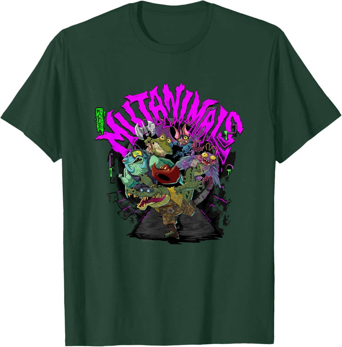 The Mutanimals T-Shirt - T-Shirt | Forest
