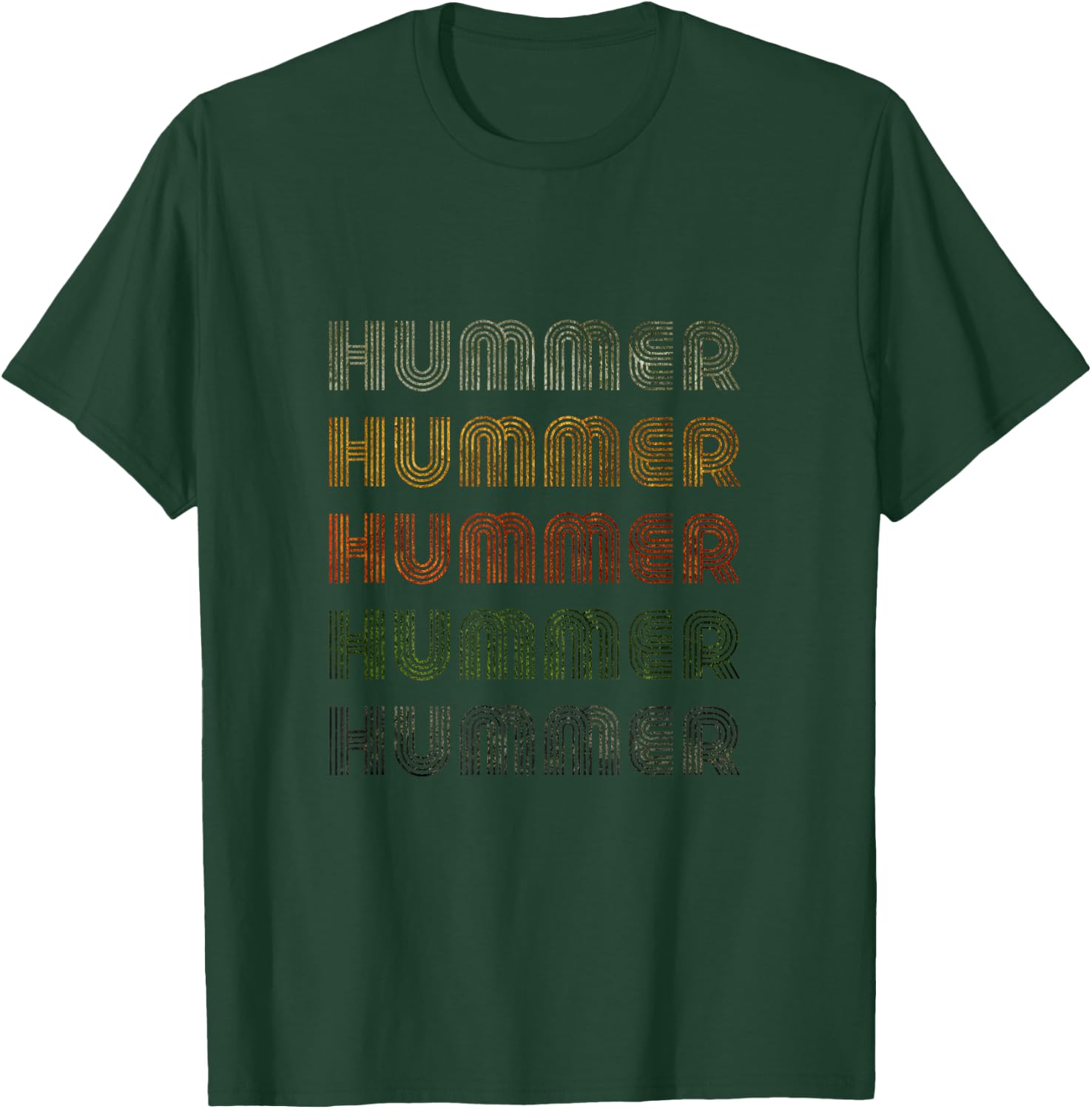 Love Heart Hummer Grunge Vintage Style Black Hummer T-Shirt - T-Shirt | Forest