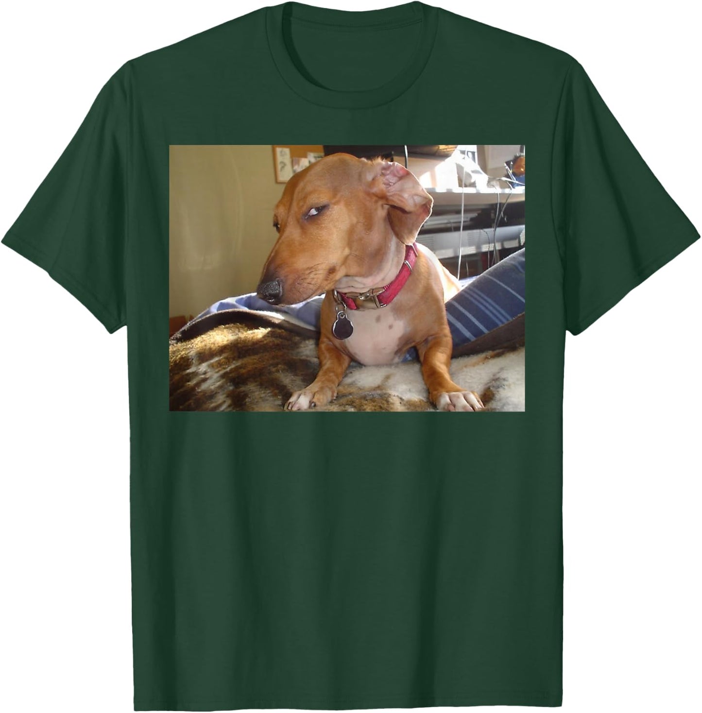Side eye dog meme T-Shirt - T-Shirt | Forest