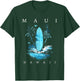 Maui Hawaii Vintage Surf Beach Surfing Surfer Souvenir T-Shirt - T-Shirt | Forest