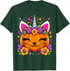 Halloween Unicorn Pumpkin Girls Costume T-Shirt - T-Shirt | Forest