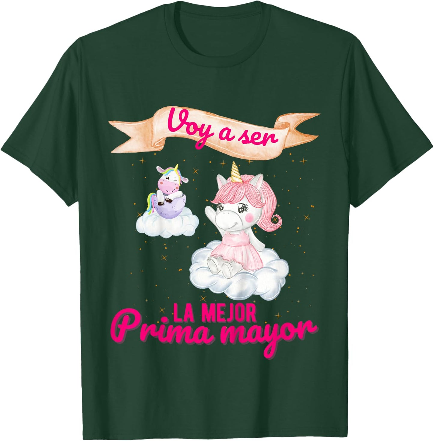 Prima Mayor voy a ser la mejor tener primito niña bebe regal T-Shirt - T-Shirt | Forest