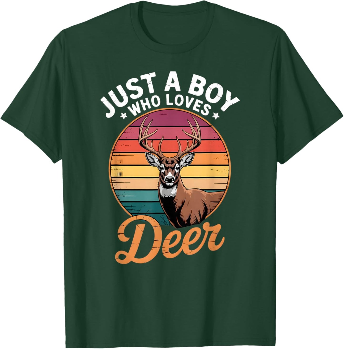 Boys Deer T-Shirt - T-Shirt | Forest