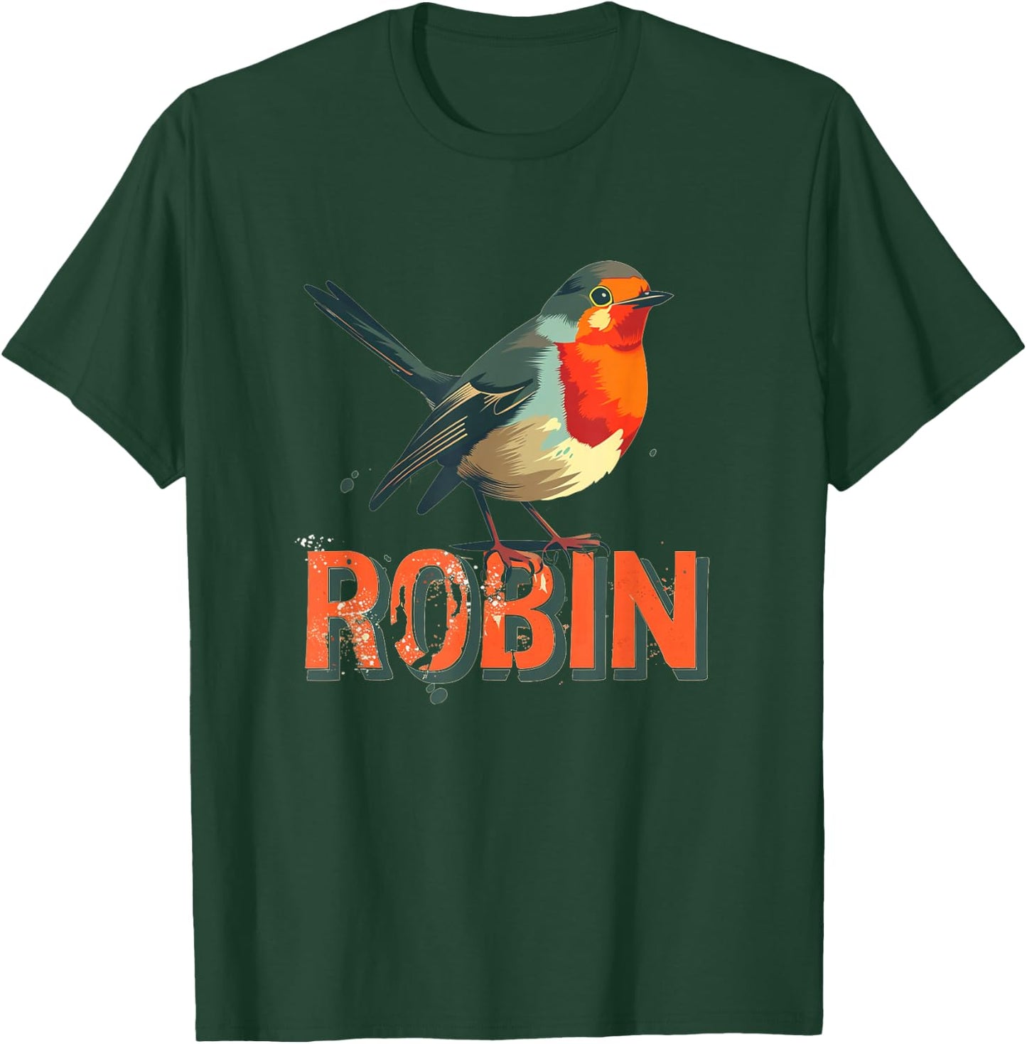 Awesome Robin Bird Costume for Adults and Kids T-Shirt - T-Shirt | Forest