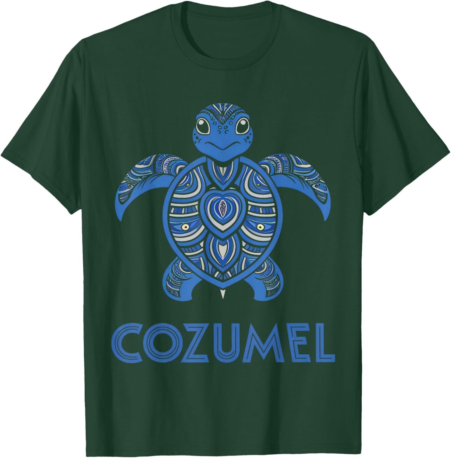 Cozumel, Mexico Sea Turtle T-Shirt - T-Shirt | Forest