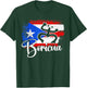 Boricua Puerto Rico Flag Puerto Rican Frog Men Women Kids T-Shirt - T-Shirt | Forest