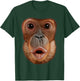 Monkey Stomach Funny Meme Ape Gorilla T-Shirt - T-Shirt | Forest