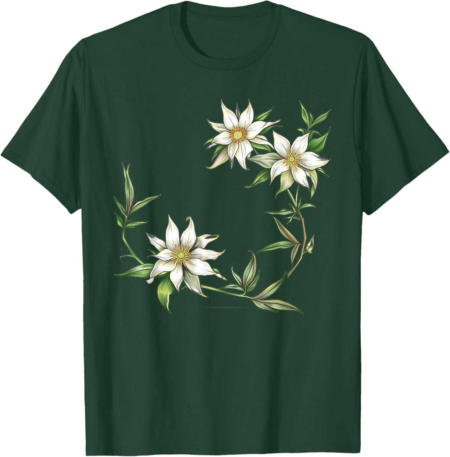 Edelweiss In A Frame T-Shirt - T-Shirt | Forest