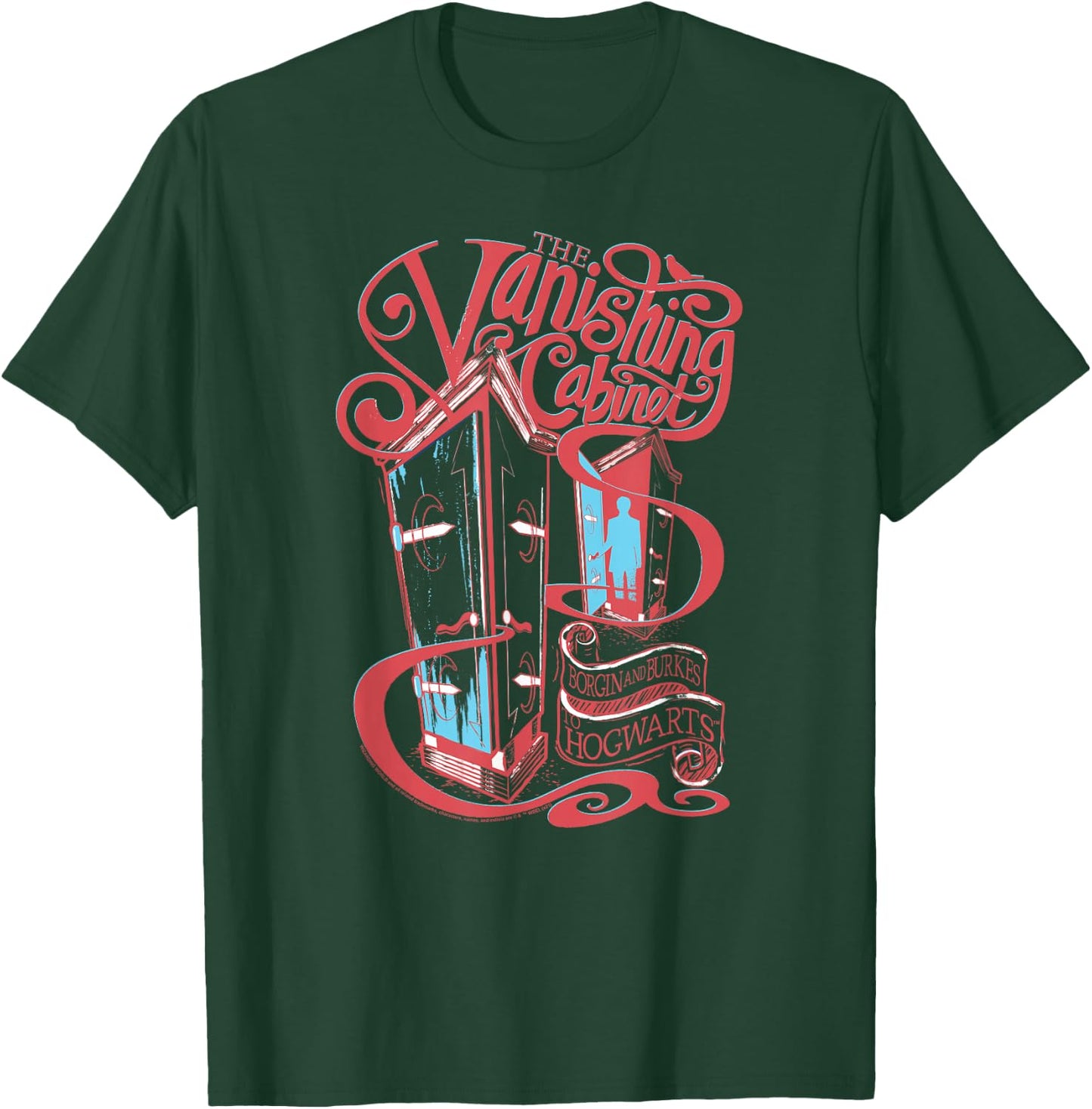 Harry Potter The Vanishing Cabinet Borgin Burkes T-Shirt - T-Shirt | Forest