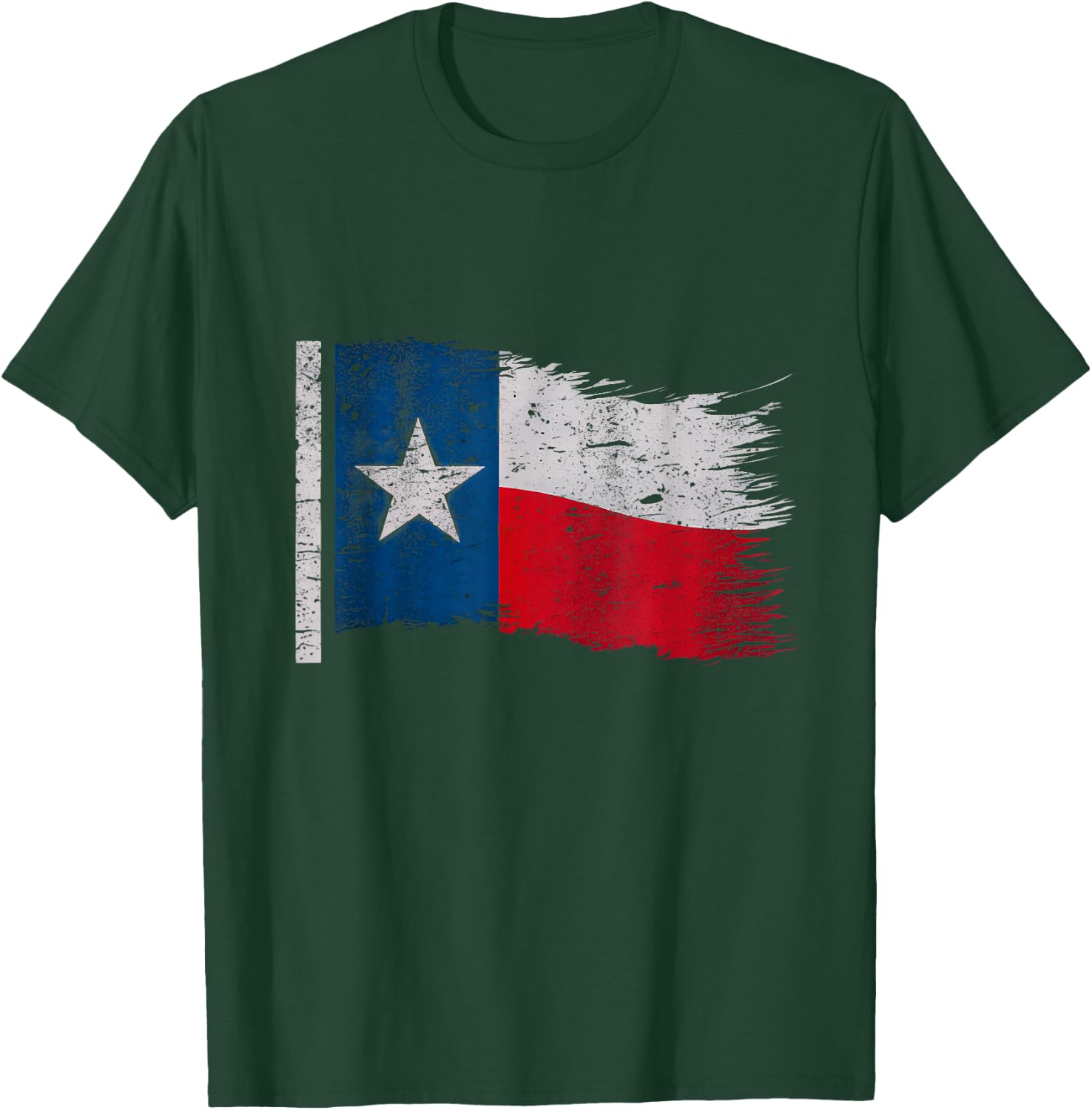 Distressed Texas Flag T-Shirt - T-Shirt | Forest