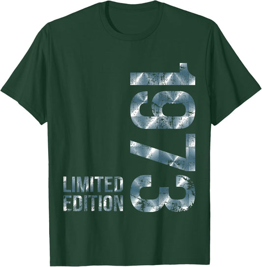 53th Birthday Gifts Men Women 1973 53 Years Old Vintage 1973 T-Shirt - T-Shirt | Forest