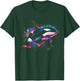 Orca Whale Watercolor Colorful Whale Lover T-Shirt - T-Shirt | Forest