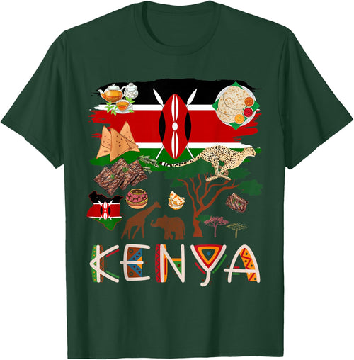 Kenya Flag Outfit Idea For Kids Kenya Food & Kenyan Flag