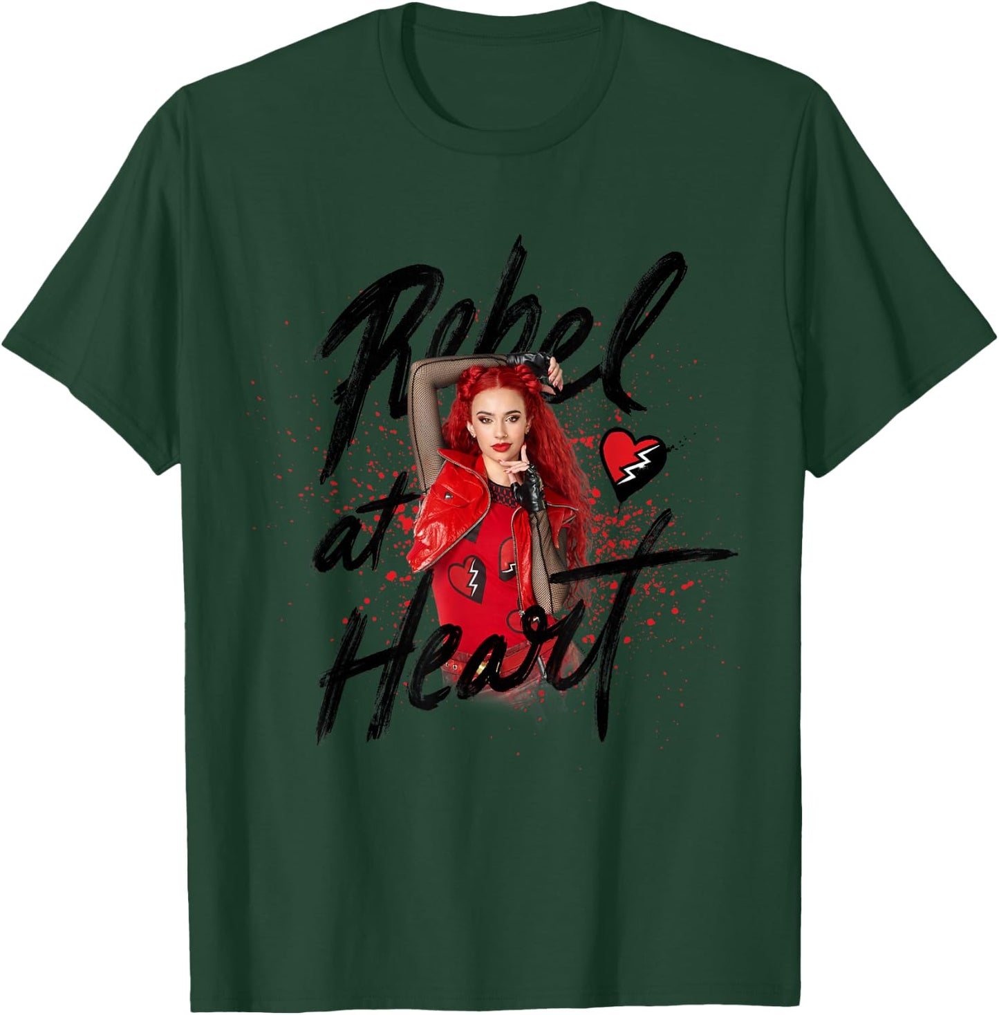 Disney Descendants 4: The Rise of Red Rebel at Heart T-Shirt - T-Shirt | Forest