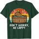 Capybara Dont Worry Be Cappy Cute Capy Rodent Women Men Kids T-Shirt - T-Shirt | Forest