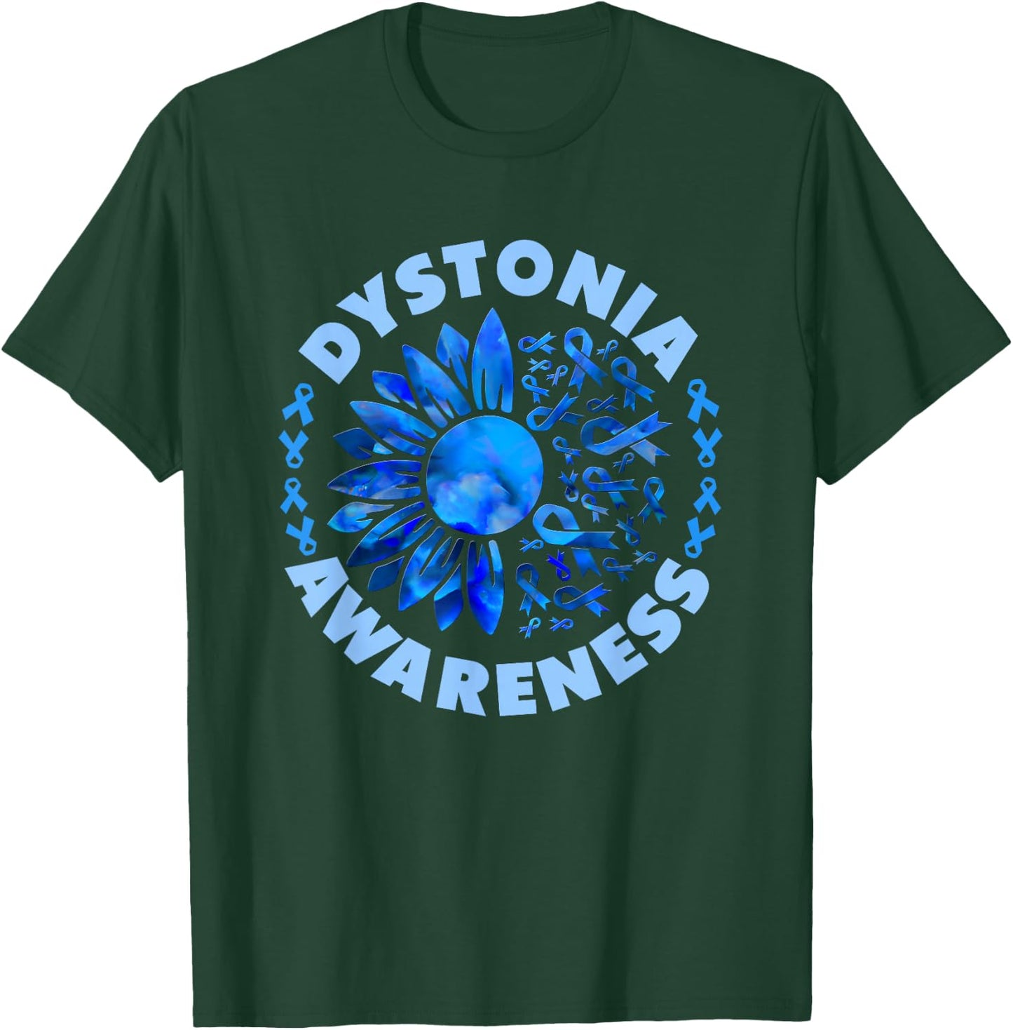 Dystonia Movement Disorder T-Shirt - T-Shirt | Forest