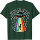 Take Me With UFO Alien Spaceship Rainbow Sci Fi T-Shirt - T-Shirt | Forest