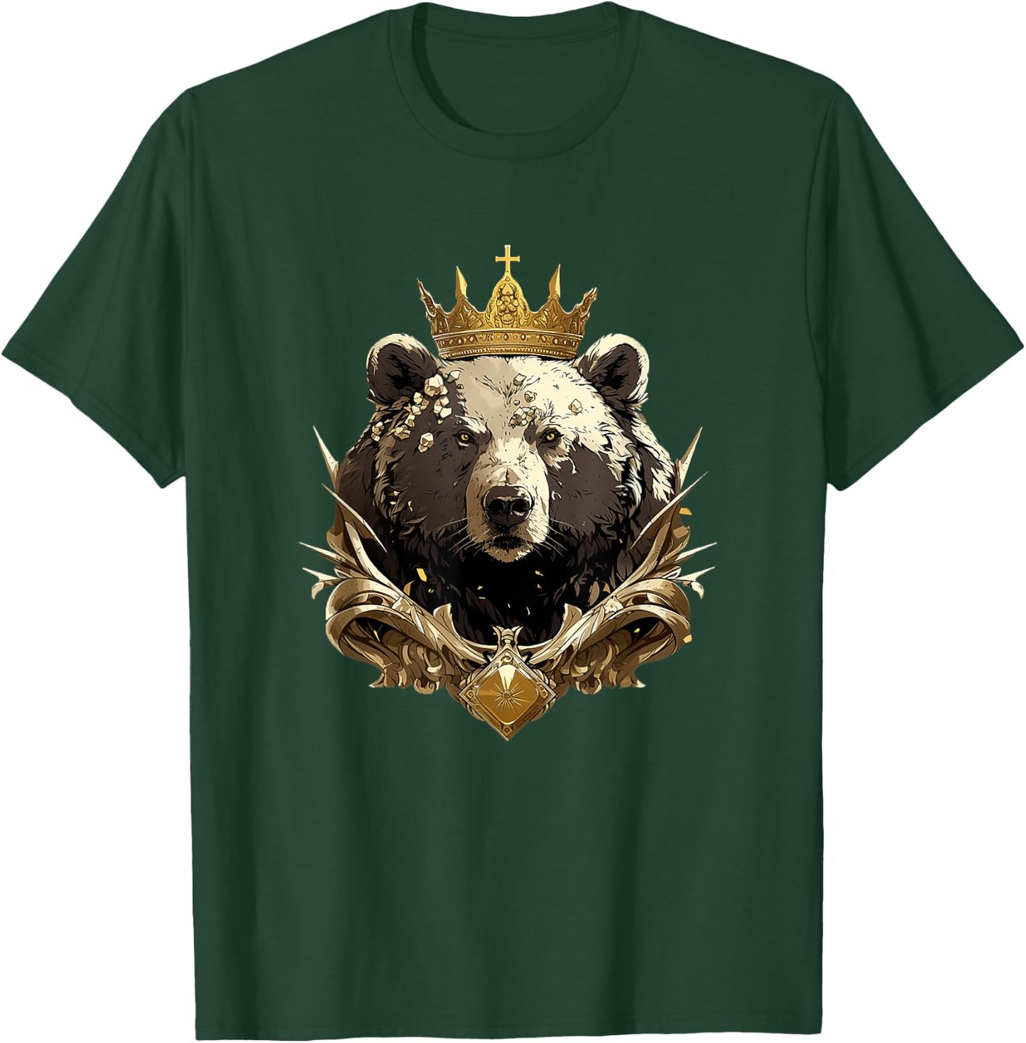 Bear King T-Shirt - T-Shirt | Forest