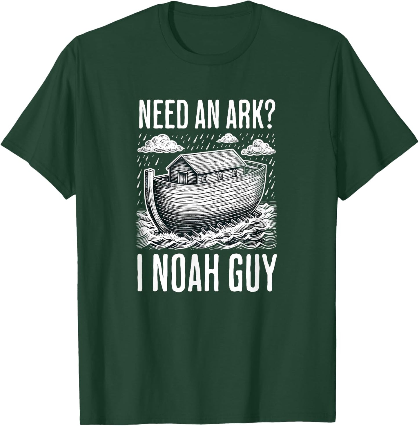 Funny Jesus Meme Christian God Noah's Ark Faith T-Shirt - T-Shirt | Forest