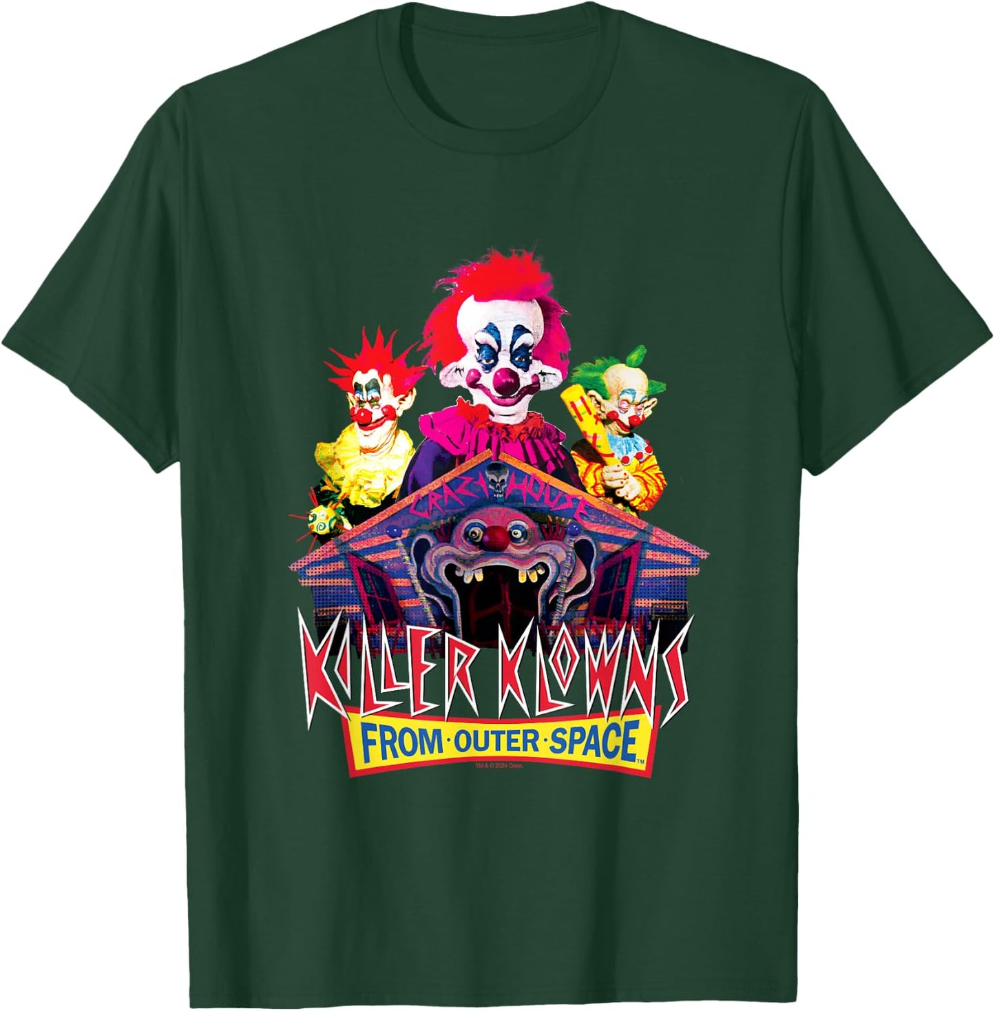 Killer Klowns from Outer Space Iconic Circus Klowns Poster T-Shirt - T-Shirt | Forest