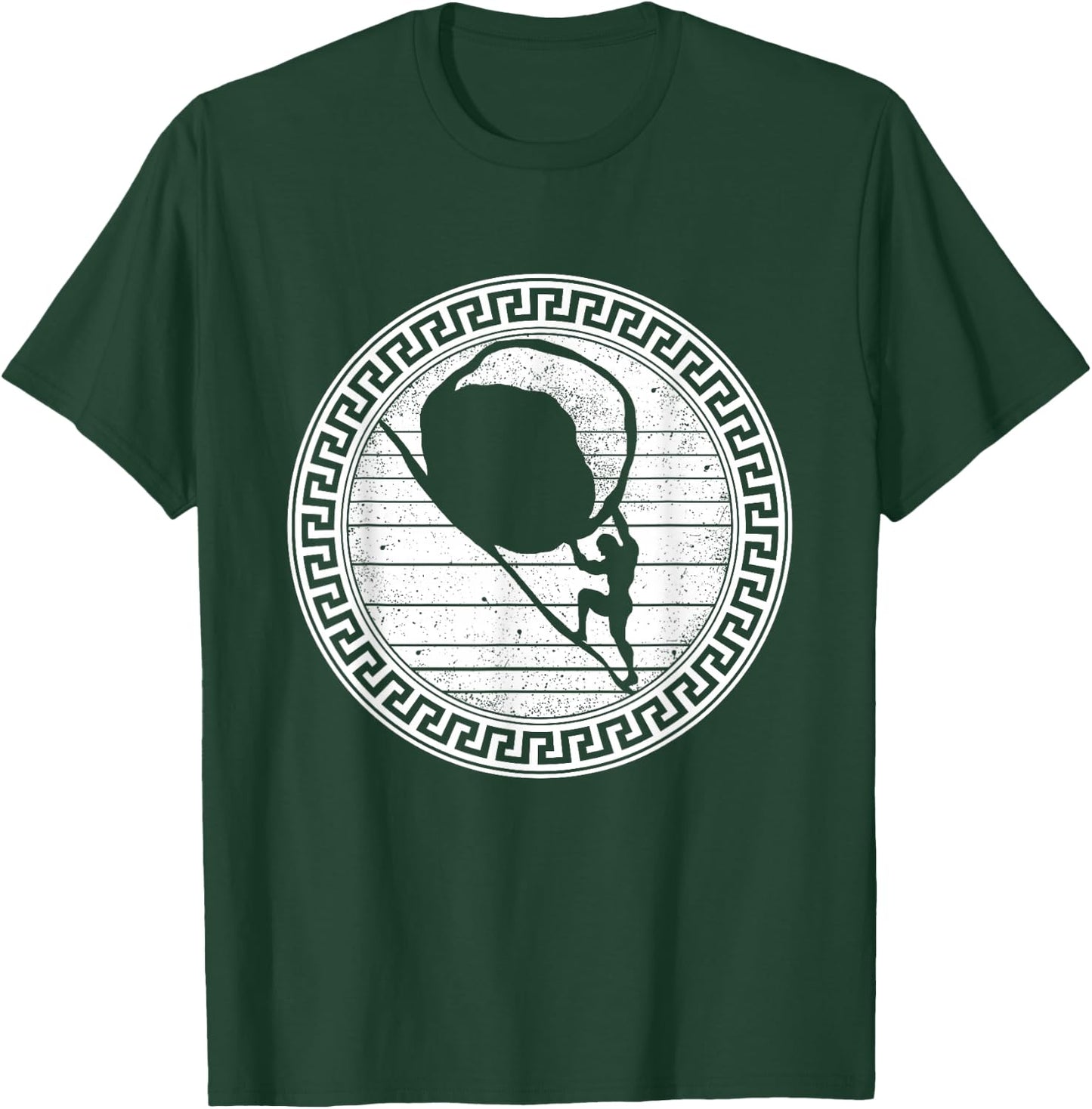 Greek Mythology Sisyphus Vintage Design King of Ephyra Myth T-Shirt - T-Shirt | Forest