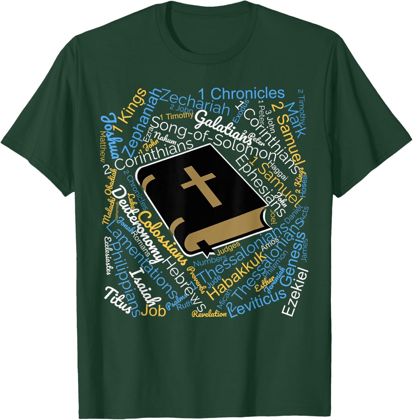 The 66 Books of the Bible T-Shirt - T-Shirt | Forest