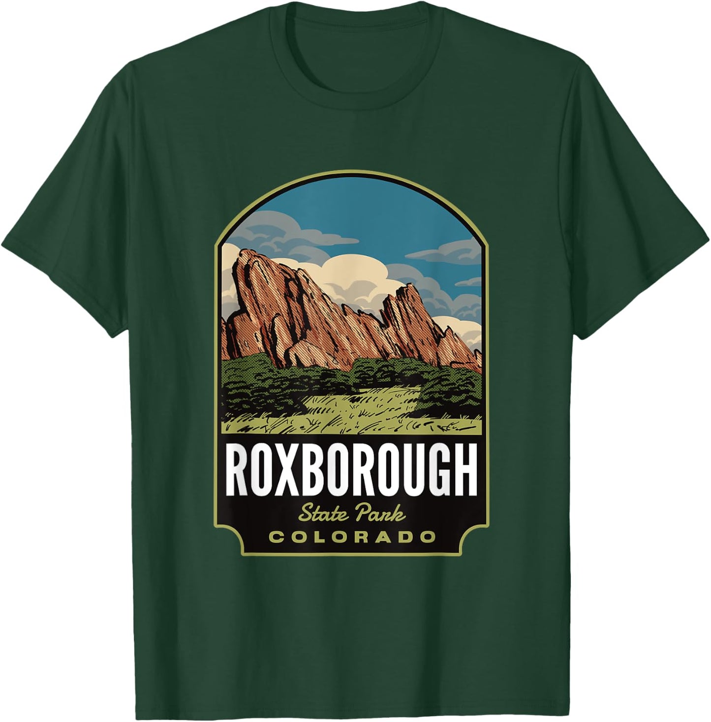 Roxborough State Park Colorado T-Shirt - T-Shirt | Forest